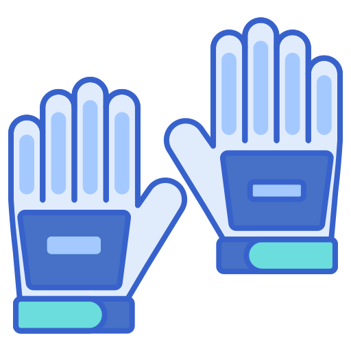 Бейсбольная перчатка Flaticons Lineal Color иконка