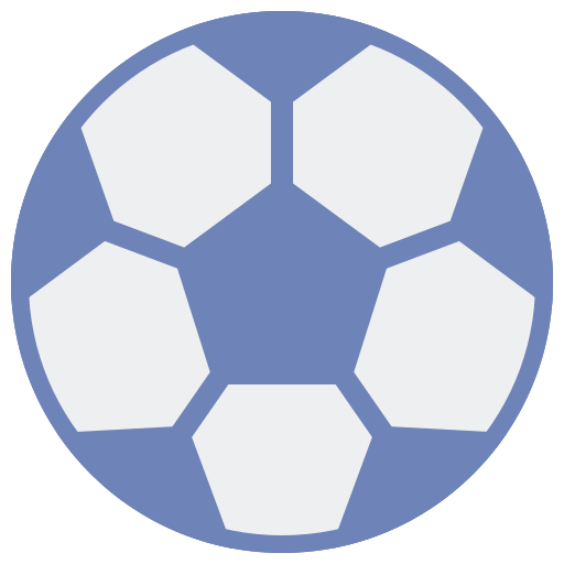 palla da calcio Flaticons Flat icona