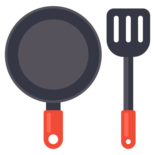 narzędzia kuchenne Flaticons Flat ikona