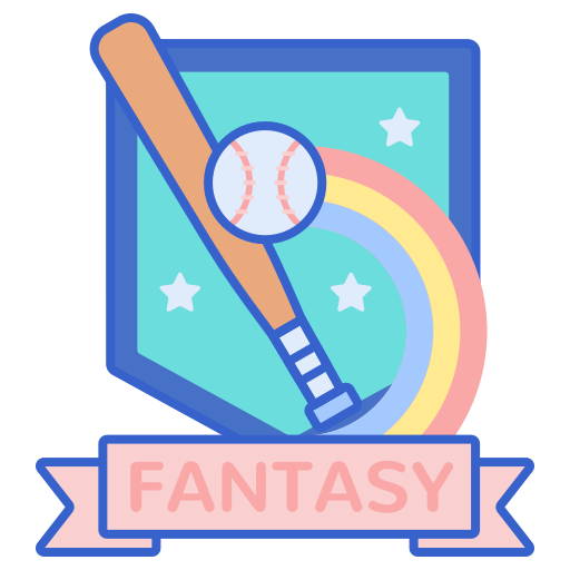 Бейсбол Flaticons Lineal Color иконка