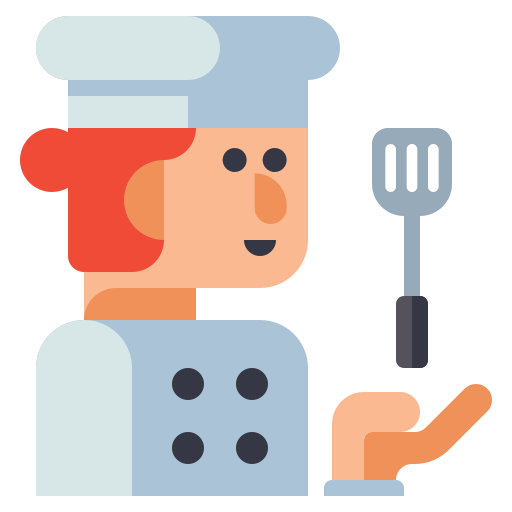chef Flaticons Flat icoon