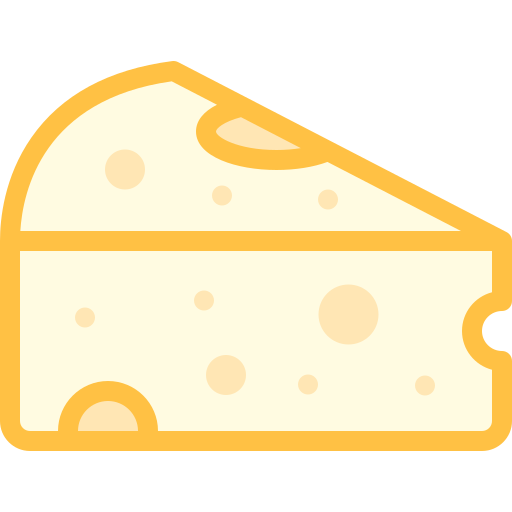 queijo Detailed color Lineal color Ícone
