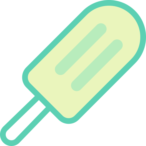 Popsicle Detailed color Lineal color icon
