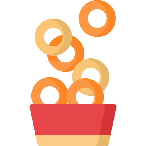 Onion rings Special Flat icon
