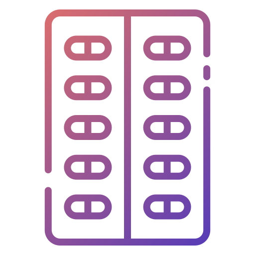 comprimidos Good Ware Gradient Ícone