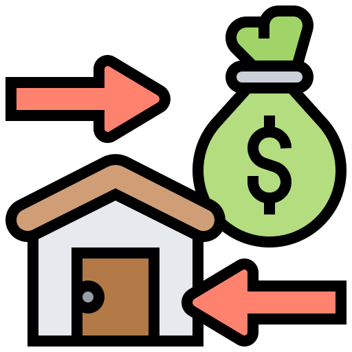 Refinancing Meticulous Lineal Color icon