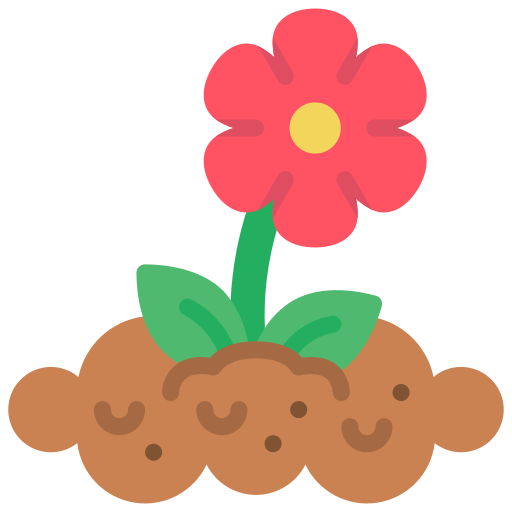 Flower Basic Miscellany Flat icon