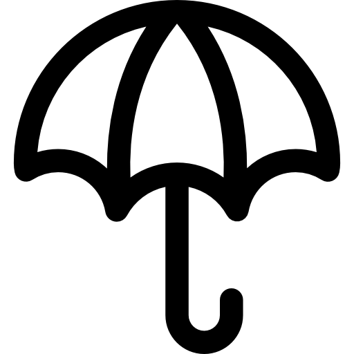 傘 Basic Rounded Lineal icon