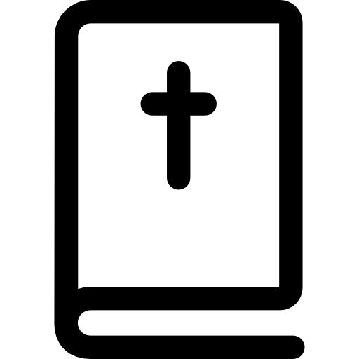 biblia Basic Rounded Lineal icono