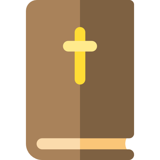 bible Basic Rounded Flat Icône