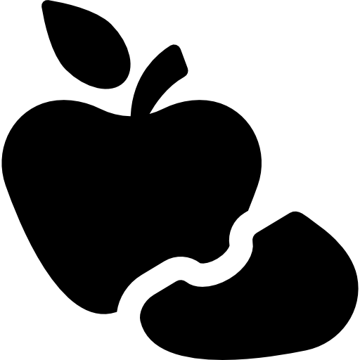 яблоко Basic Rounded Filled иконка