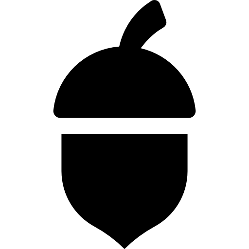 ドングリ Basic Rounded Filled icon