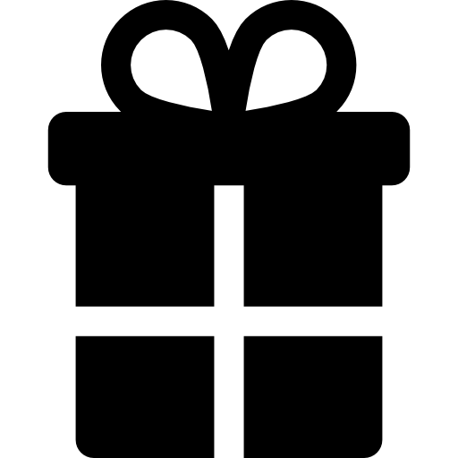 Gift Basic Rounded Filled icon