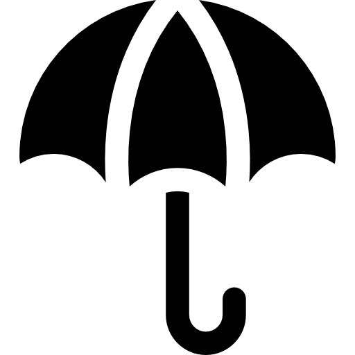 傘 Basic Rounded Filled icon