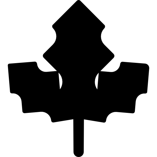 Oak leaf Basic Rounded Filled icon