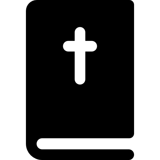 bible Basic Rounded Filled Icône