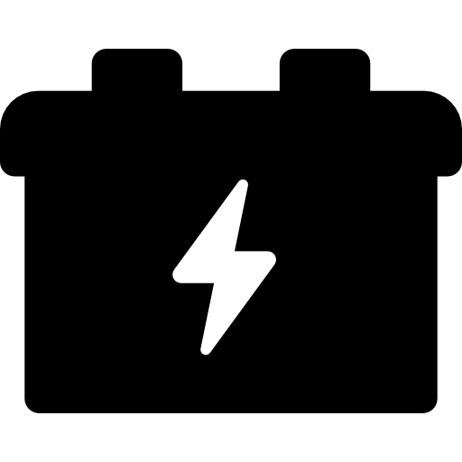 batterie Basic Rounded Filled icon