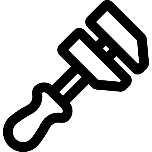 Wrench Basic Rounded Lineal icon