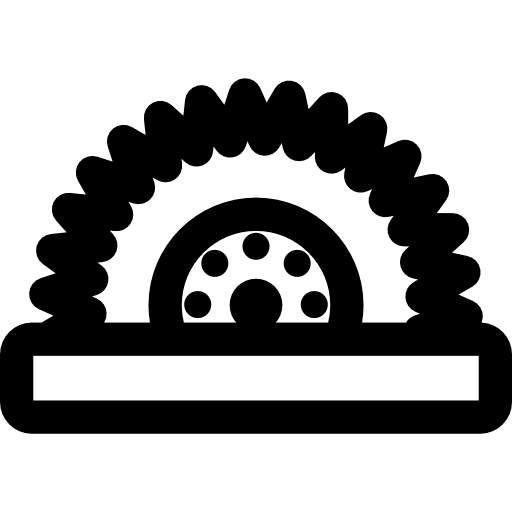 piła Basic Rounded Lineal ikona