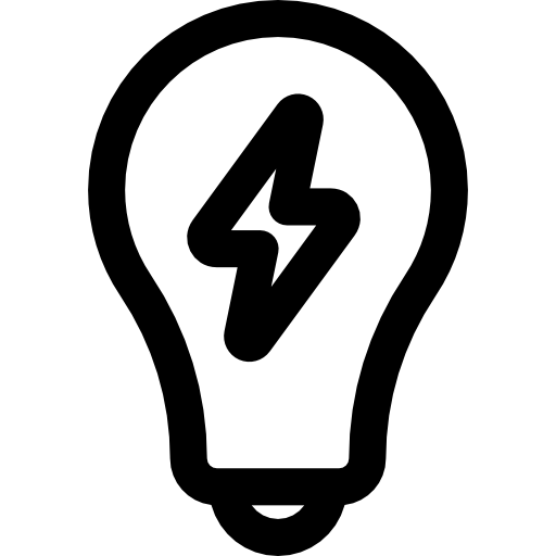 電球 Basic Rounded Lineal icon
