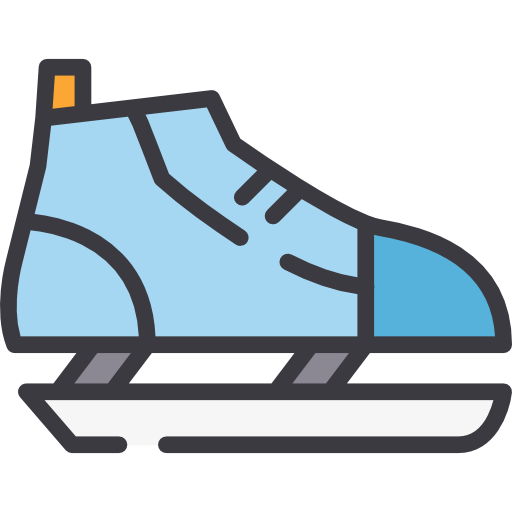 アイススケート Special Lineal color icon