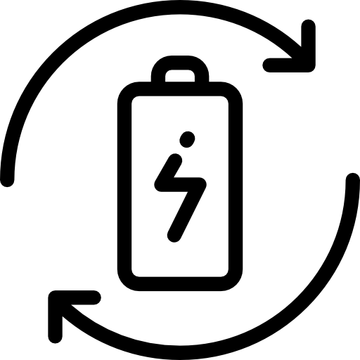 Battery Detailed Rounded Lineal icon