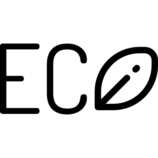 eco Detailed Rounded Lineal Ícone