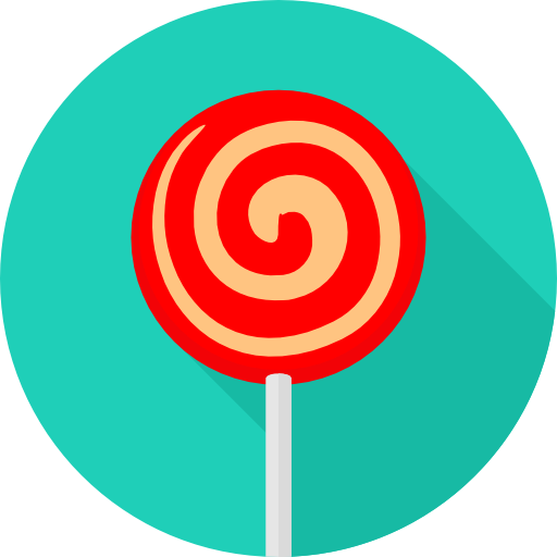 Lollipop Icon monk Flat icon