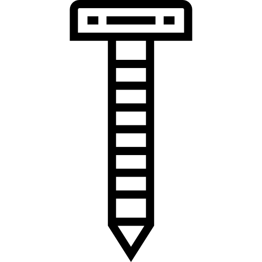 schroef Detailed Straight Lineal icoon