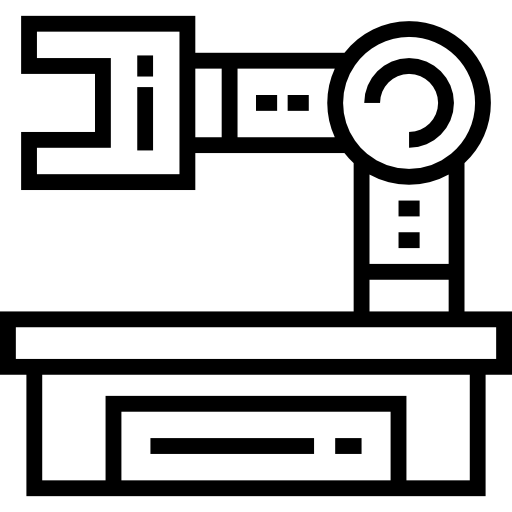 Mechanical arm Detailed Straight Lineal icon