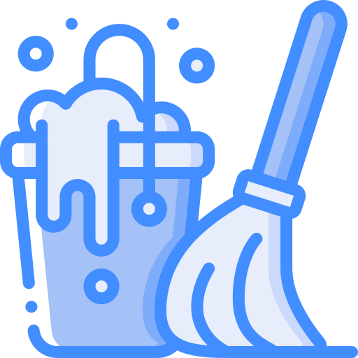 Mop Basic Miscellany Blue icon