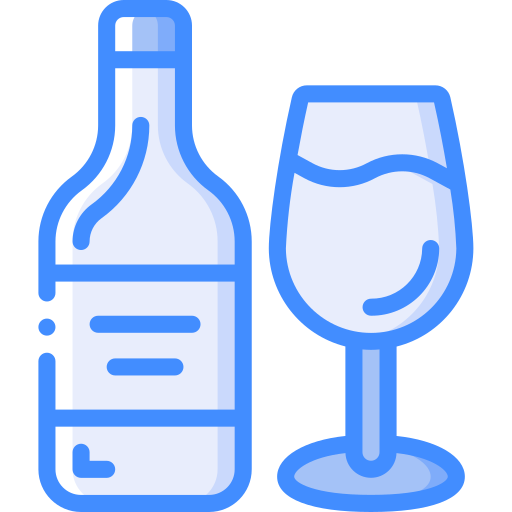 vino Basic Miscellany Blue icona
