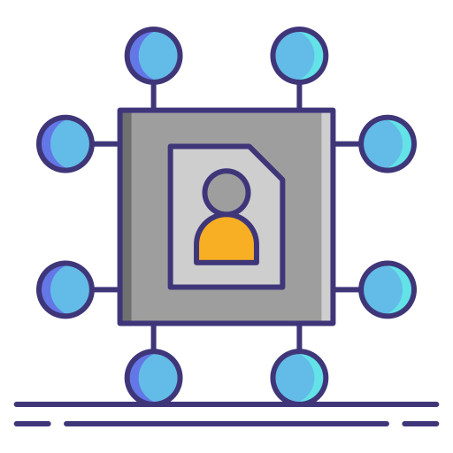 Processor Flaticons Lineal Color icon