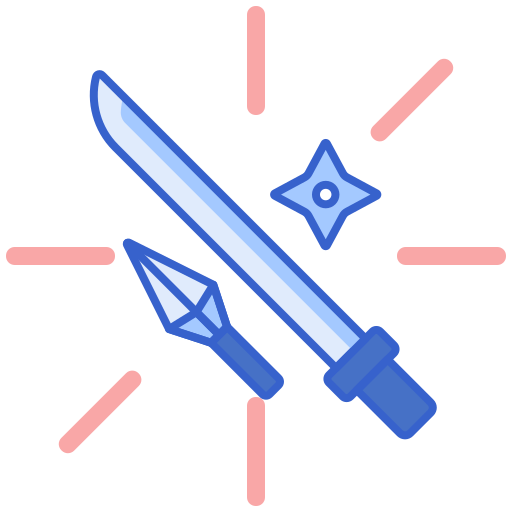 Weapons Flaticons Lineal Color icon