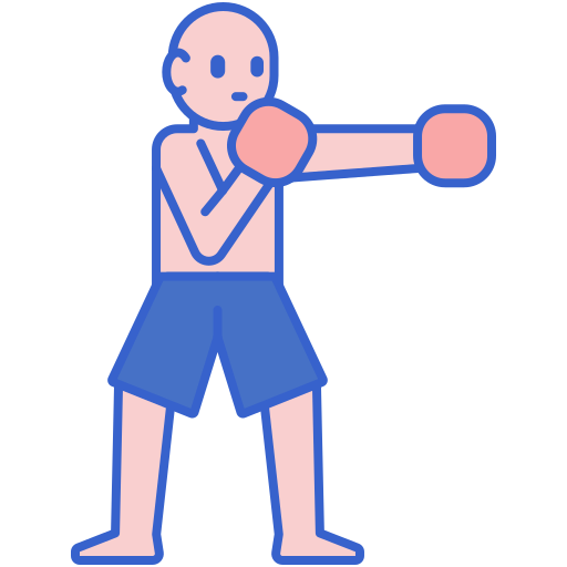 boxe Flaticons Lineal Color icona
