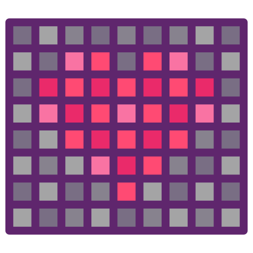 pixel Flaticons Lineal Color Ícone