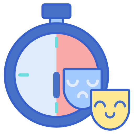 Half time Flaticons Lineal Color icon