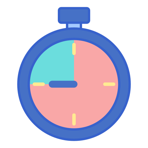 Overtime Flaticons Lineal Color icon