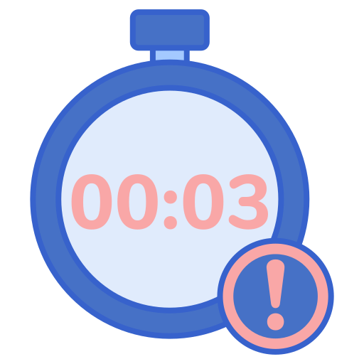 timer Flaticons Lineal Color icon