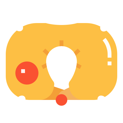 Neck pillow Linector Flat icon