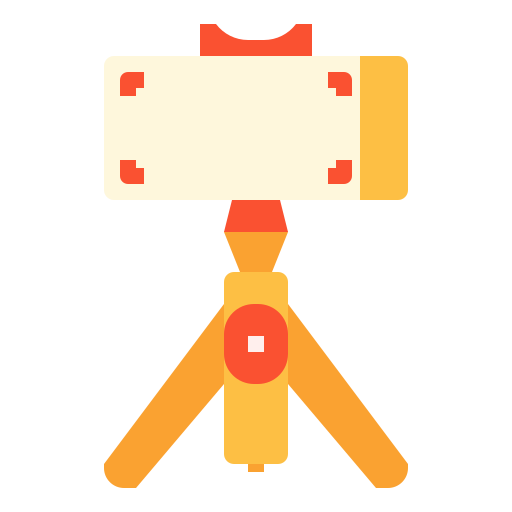 삼각대 Linector Flat icon