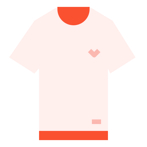 T shirt Linector Flat icon