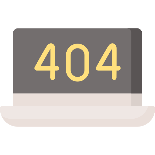 404 Special Flat icon