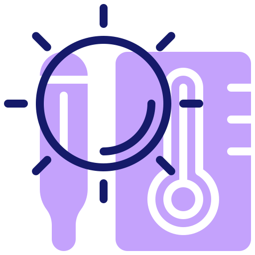 thermometer Inipagistudio Lineal Color icon