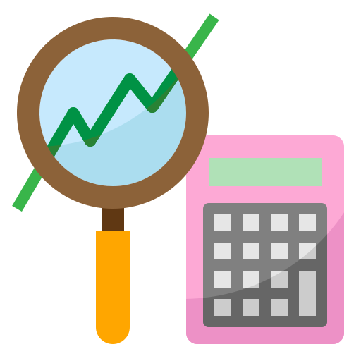 Accounting mynamepong Flat icon