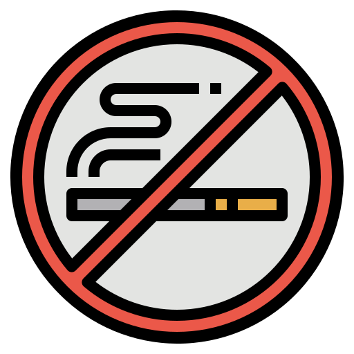 zakaz palenia Nhor Phai Lineal Color ikona