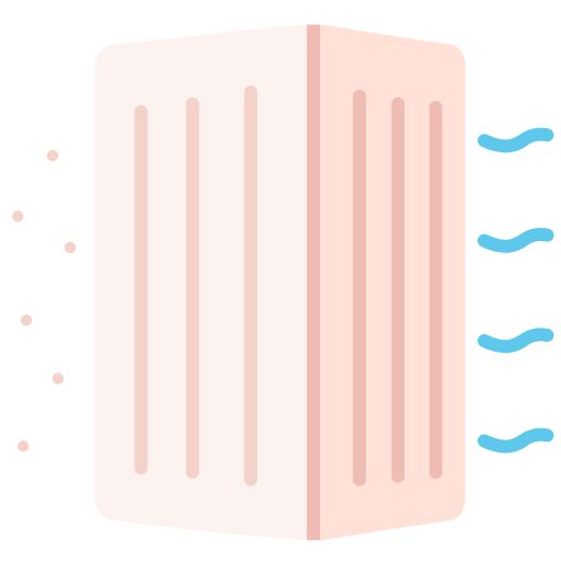 luchtreiniger Victoruler Flat icoon