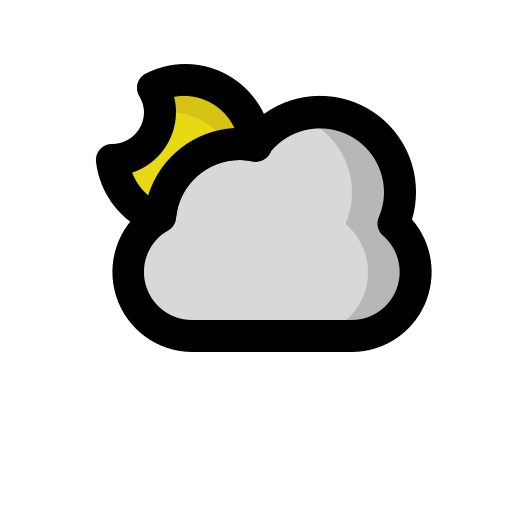 nube Generic Outline Color icono