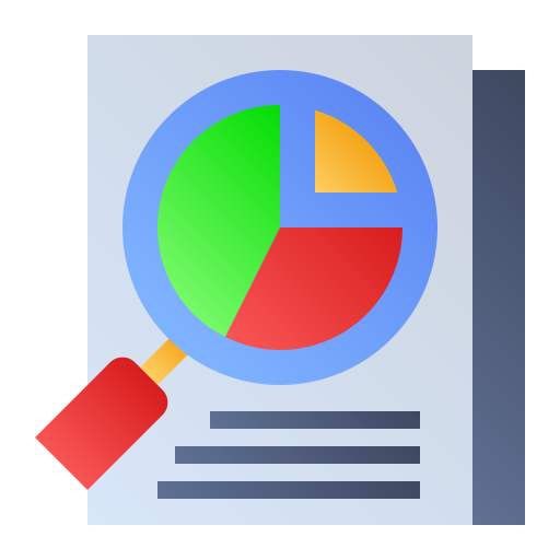 Market research Generic Flat Gradient icon