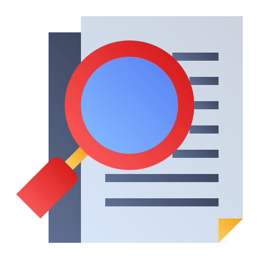 Search Generic Flat Gradient icon